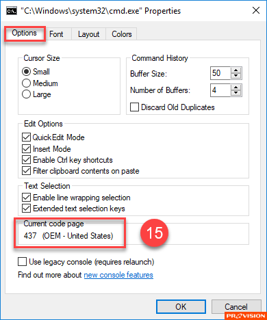 ฟอนต์ใน Command Prompt/Windows PowerShell ดูแปลกไป เปลี่ยนก็ไม่ได้ ทำไงดี?